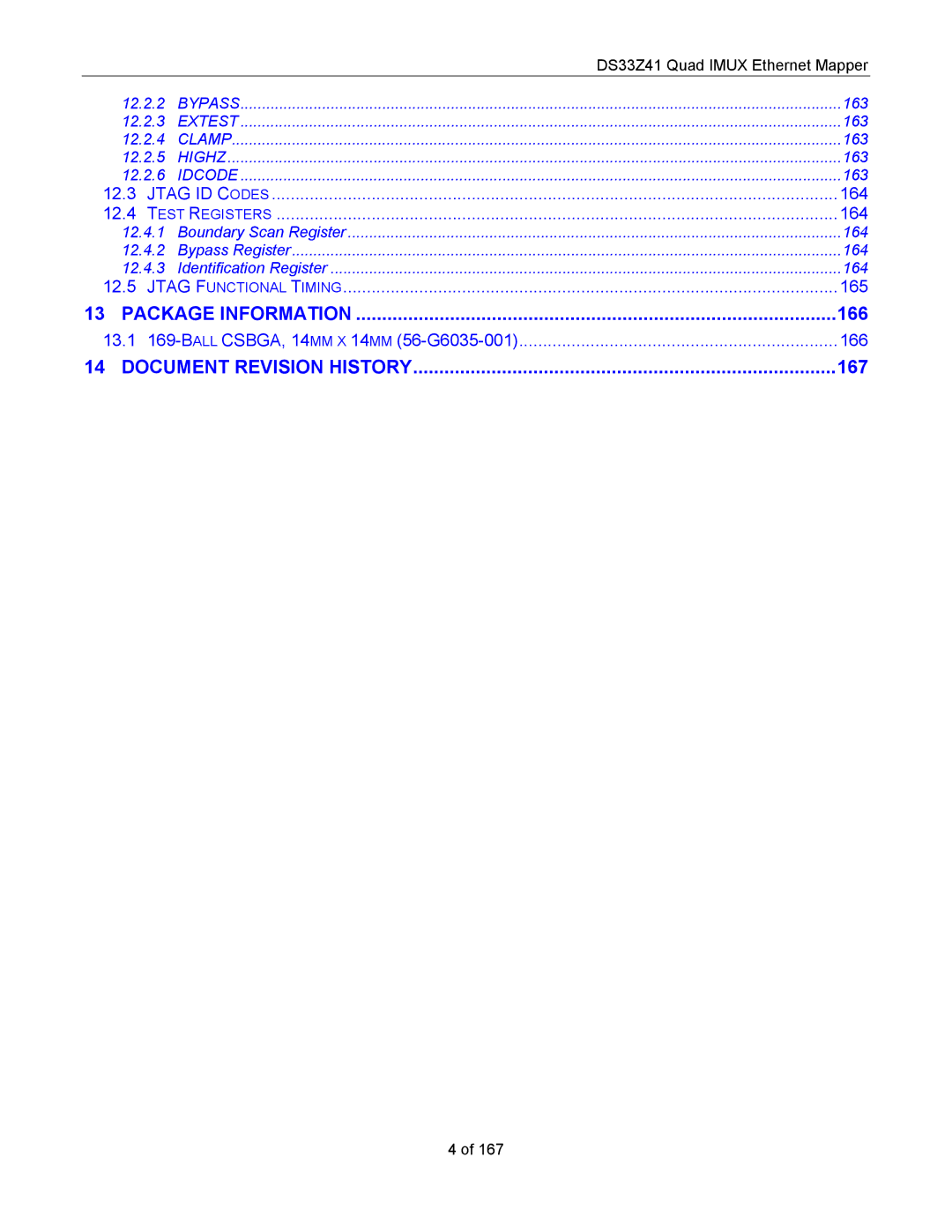 Maxim DS33Z41 specifications 166 