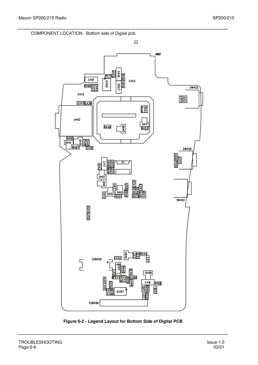 Maxon Telecom SP210, SP200 service manual Troubleshooting 