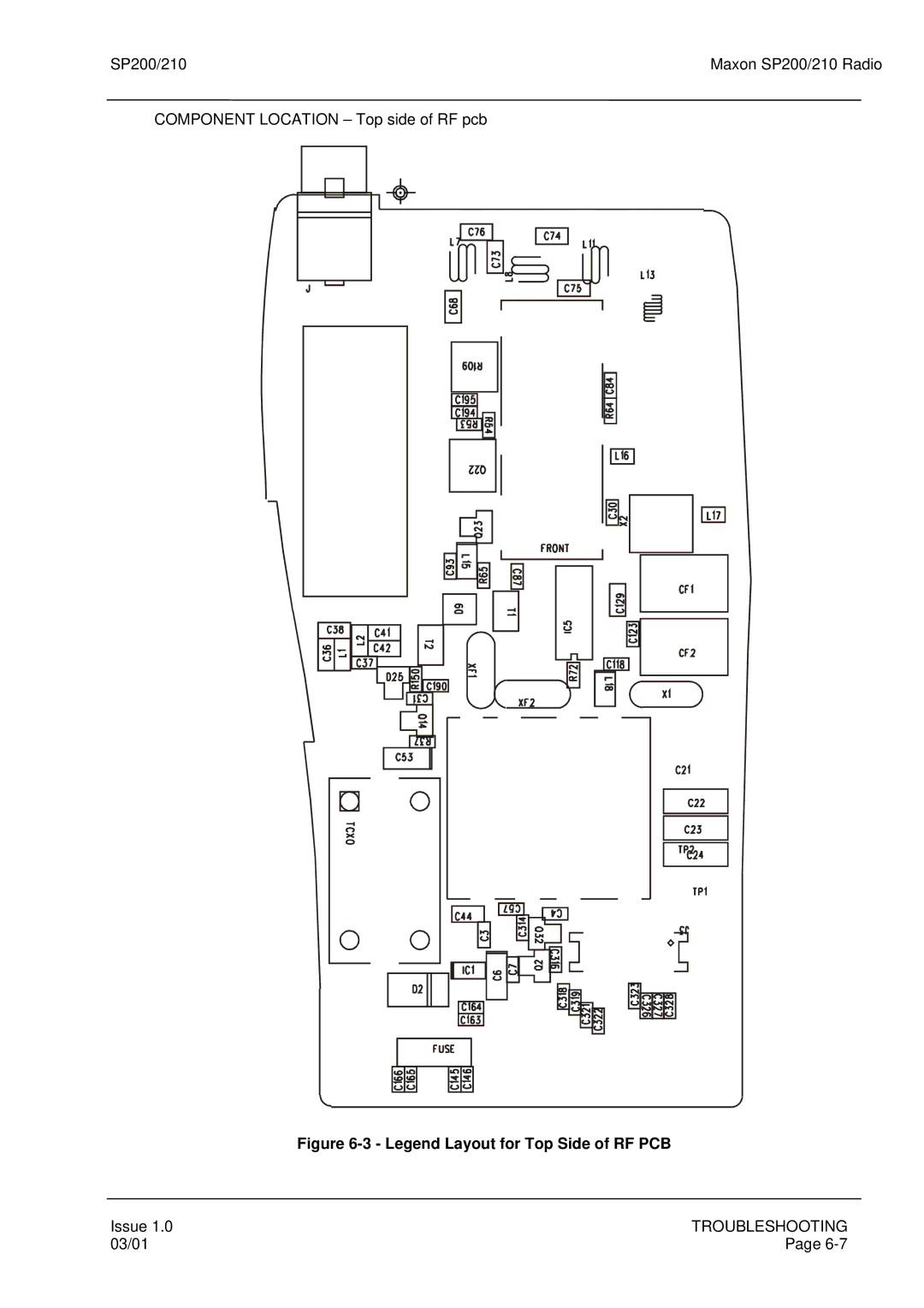 Maxon Telecom SP200, SP210 service manual Troubleshooting 