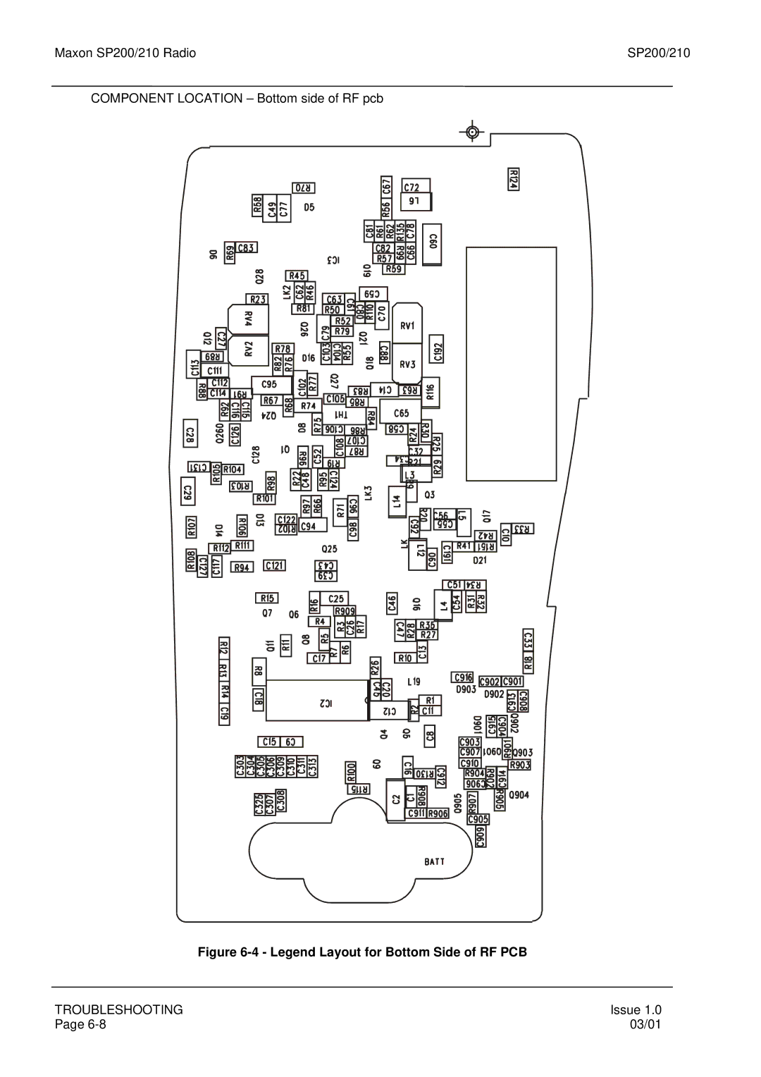 Maxon Telecom SP210, SP200 service manual Troubleshooting 