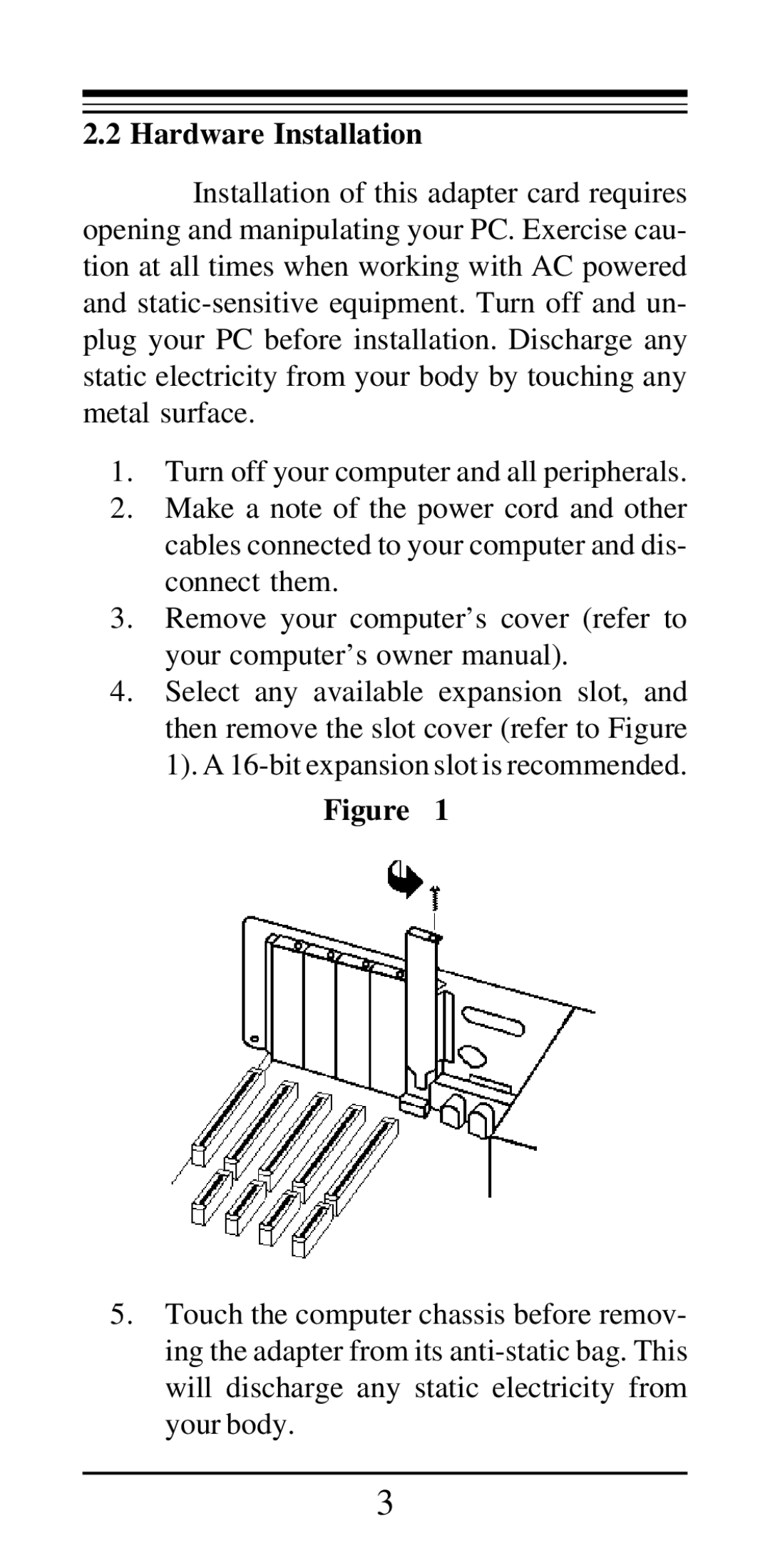 MaxTech NX-16 manual Hardware Installation 