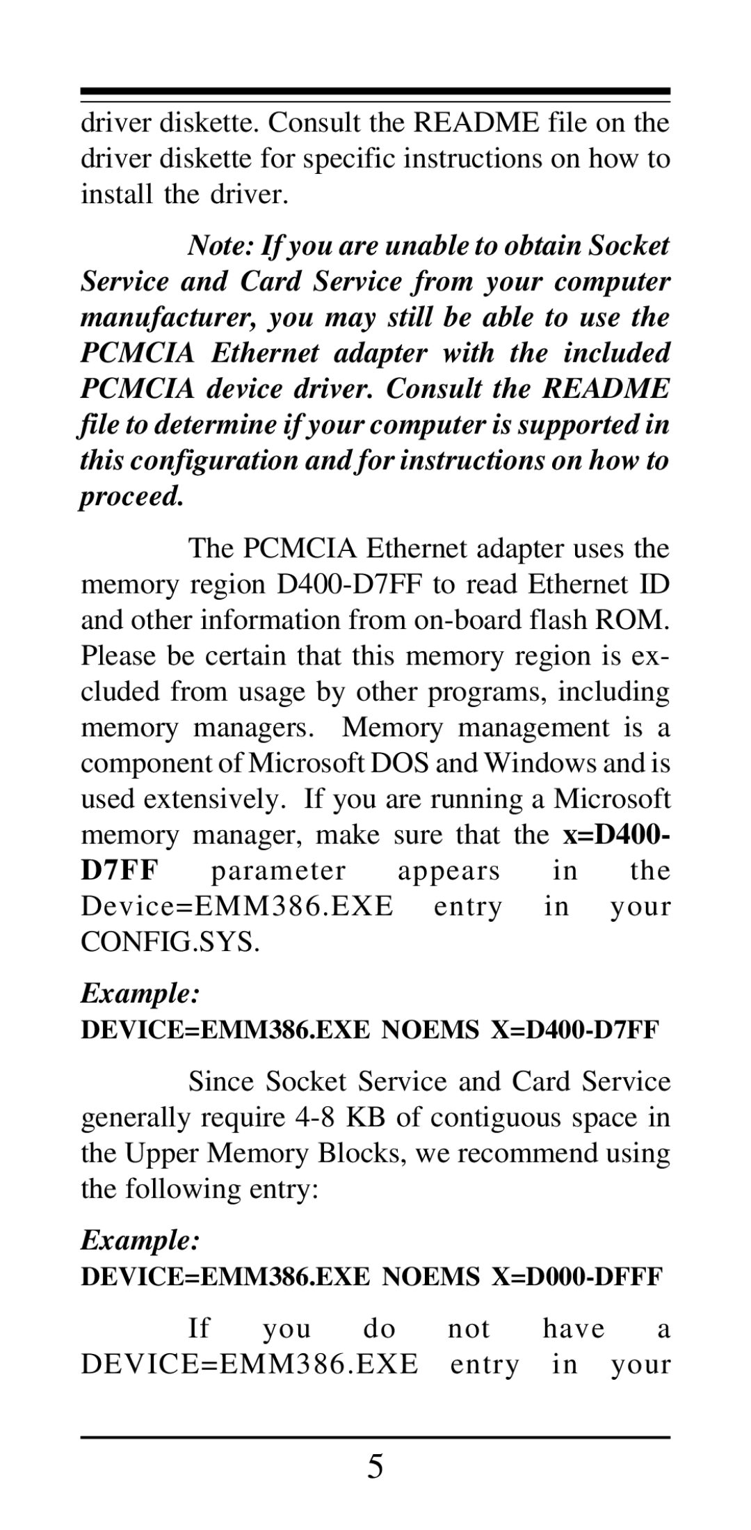 MaxTech PCN2000 Series manual Example 