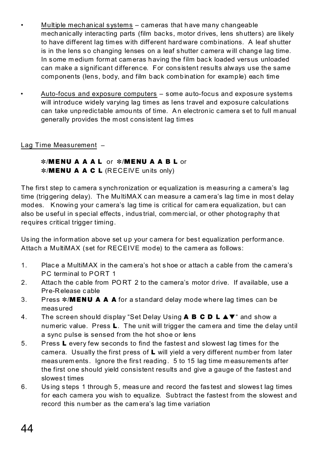 MaxTech Transceiver manual ~ /MENU a a a L or ~/MENU a a B L or 