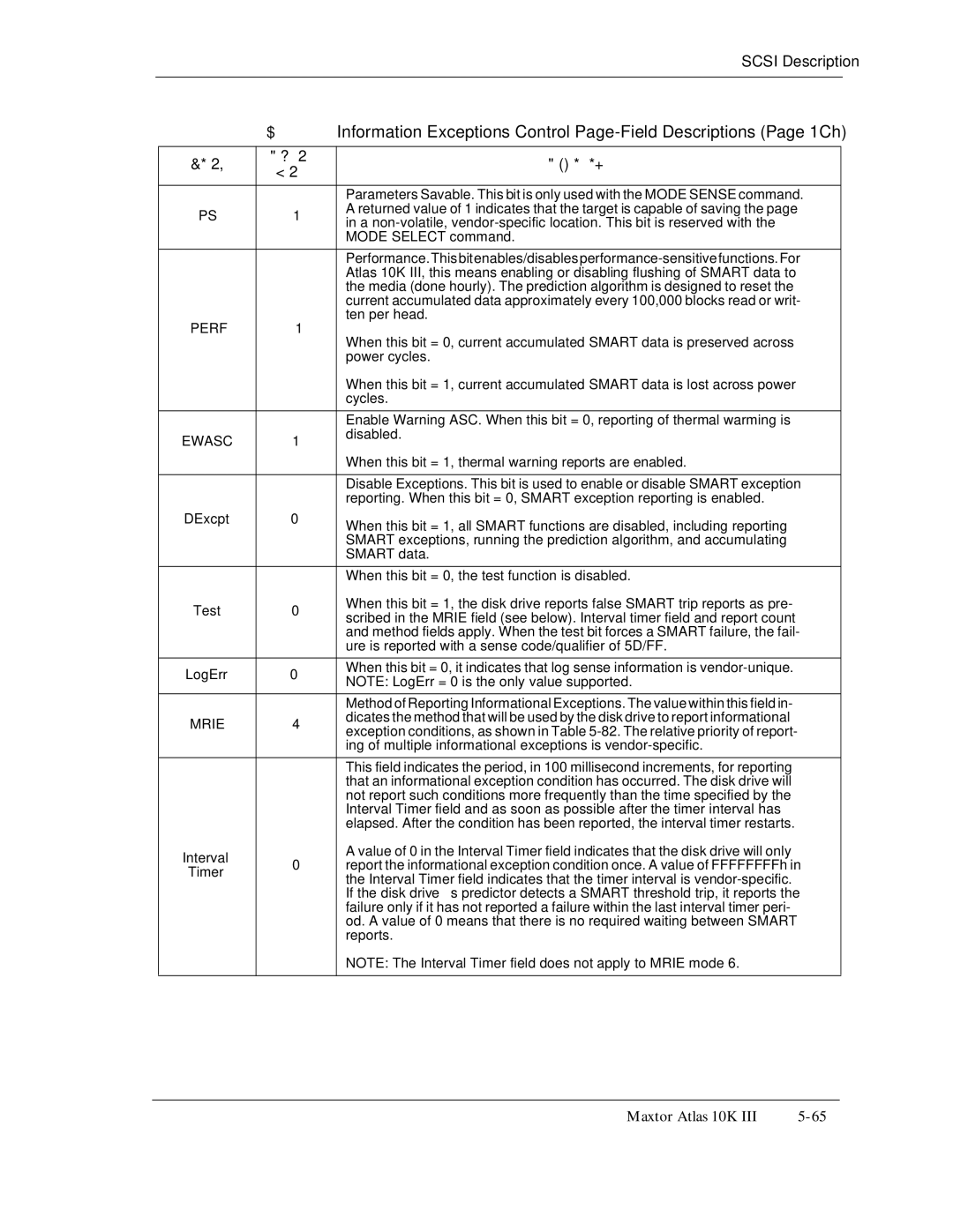 Maxtor 10K III manual Mrie 