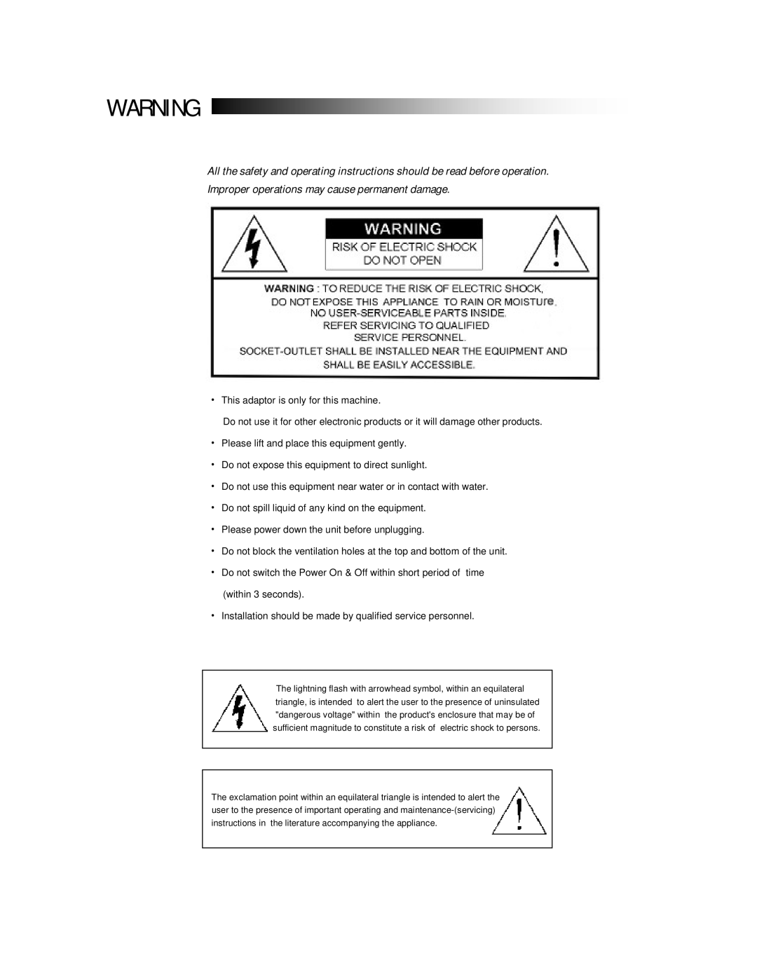 Maxtor 773W V1.0 user manual 