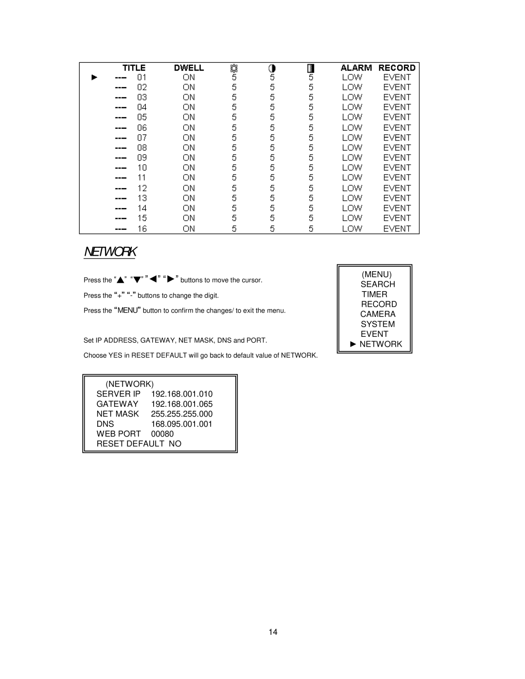 Maxtor 777 W V1.0 user manual Network 