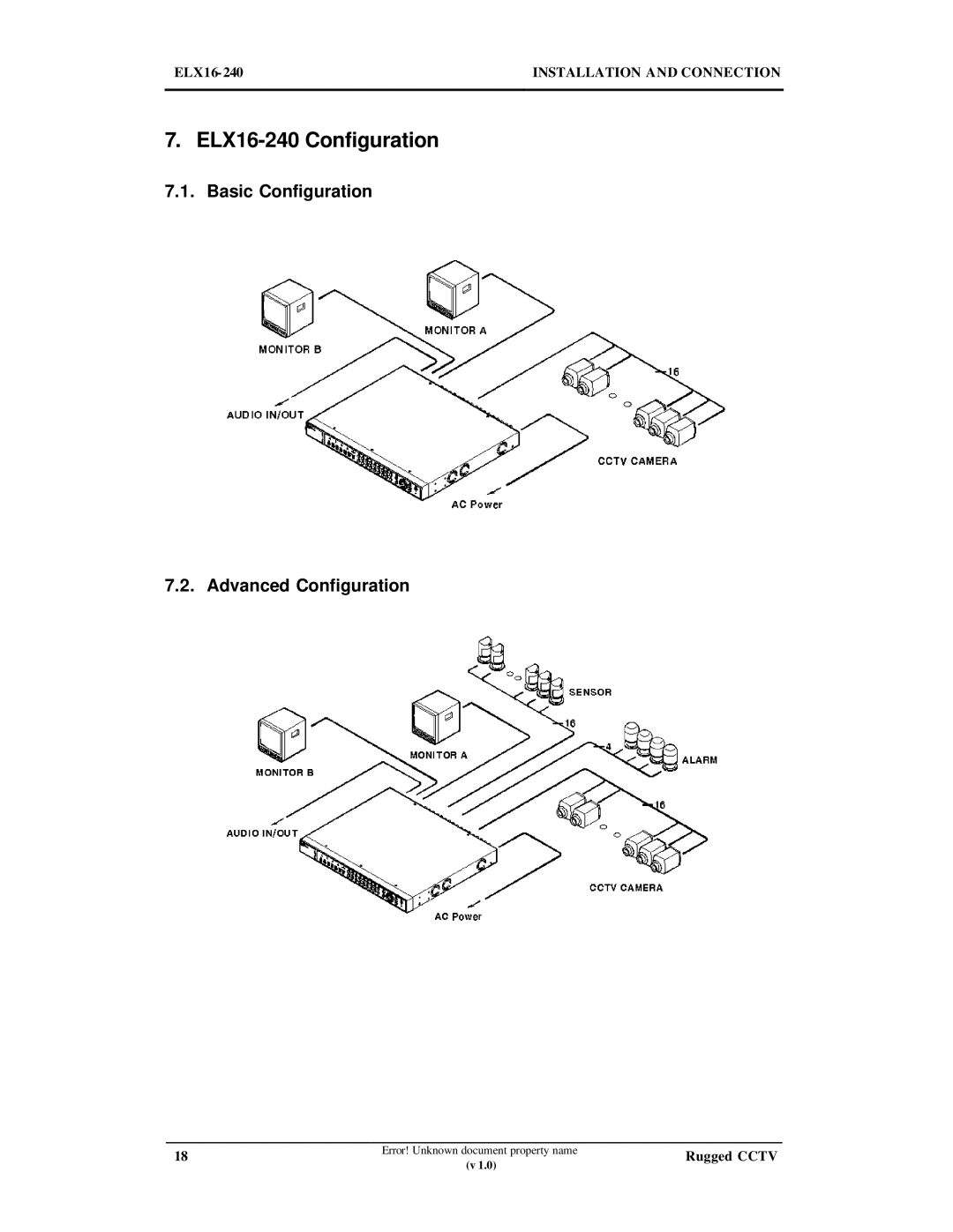 Maxtor manual ELX16-240 Configuration, Basic Configuration Advanced Configuration 