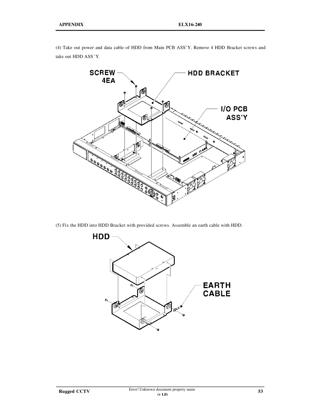 Maxtor ELX16-240 manual Appendix 