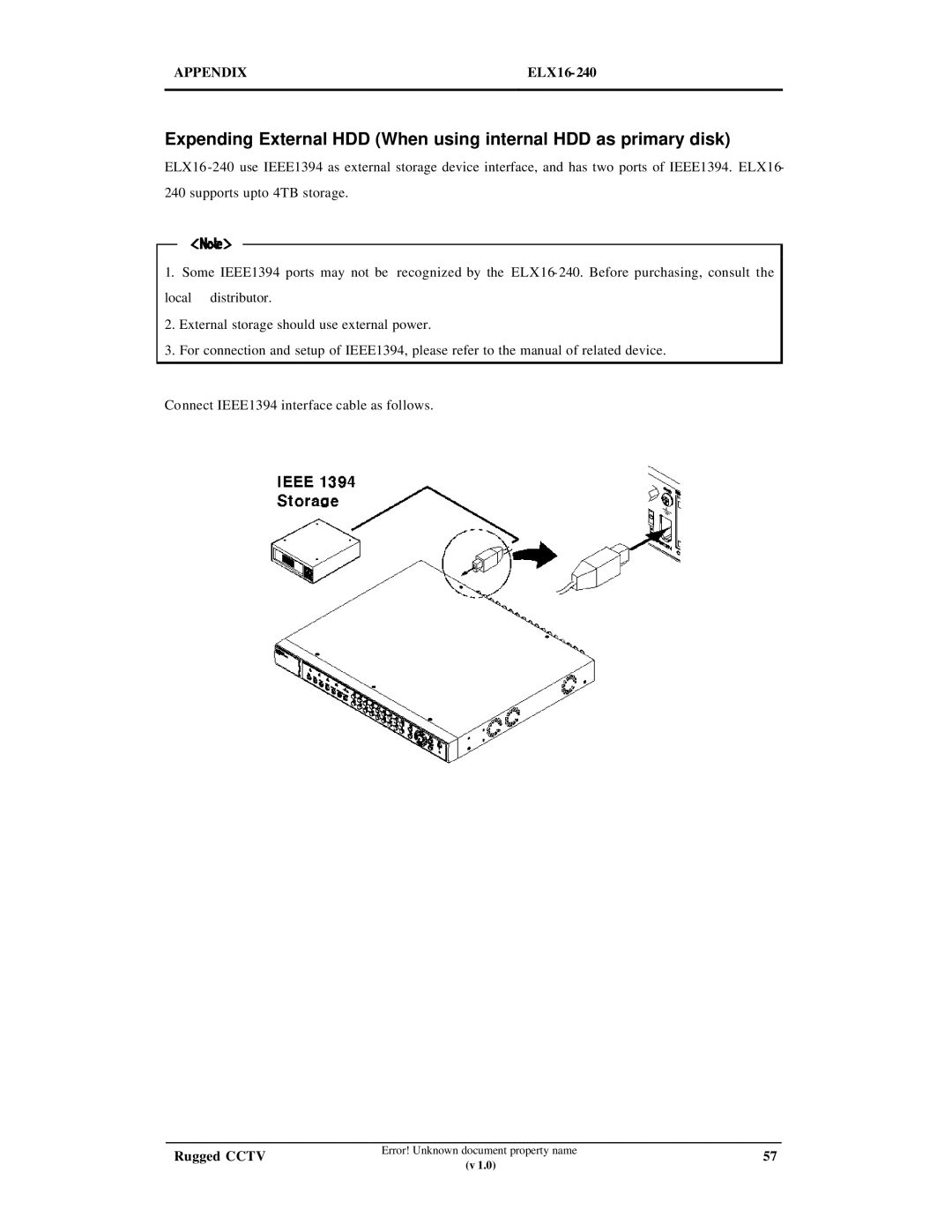 Maxtor ELX16-240 manual Appendix 