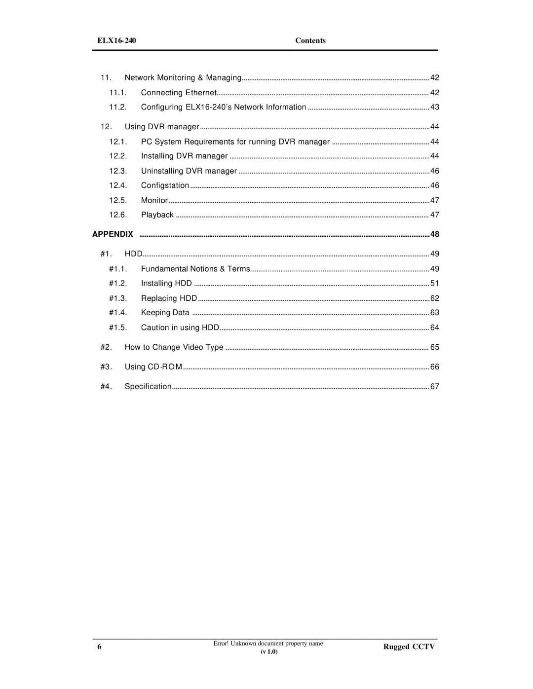 Maxtor ELX16-240 manual Appendix 