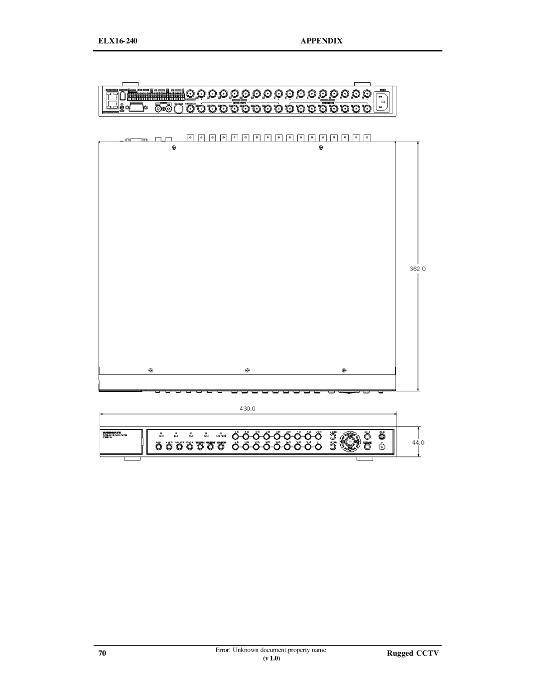 Maxtor ELX16-240 manual Appendix 