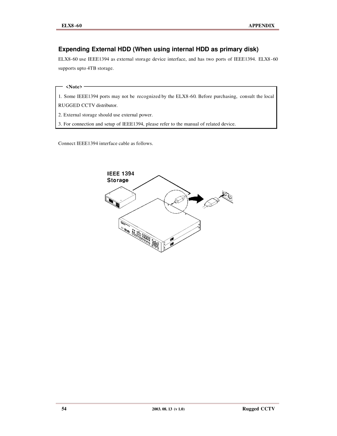 Maxtor ELX8-60 manual Appendix 