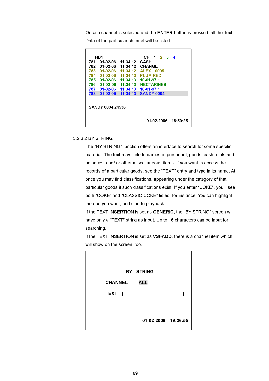 Maxtor MV-DR3000 operation manual By String Channel ALL Text, 01-02-2006 