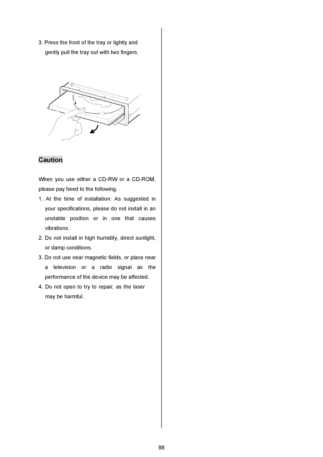 Maxtor MV-DR3000 operation manual 