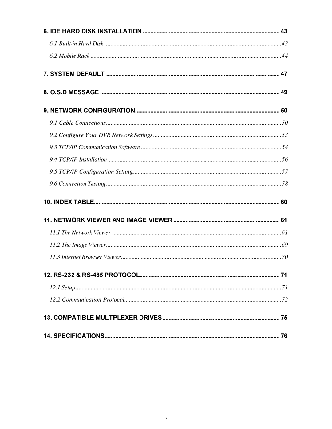 Maxtor SLD240 operation manual Compatible Multiplexer Drives 