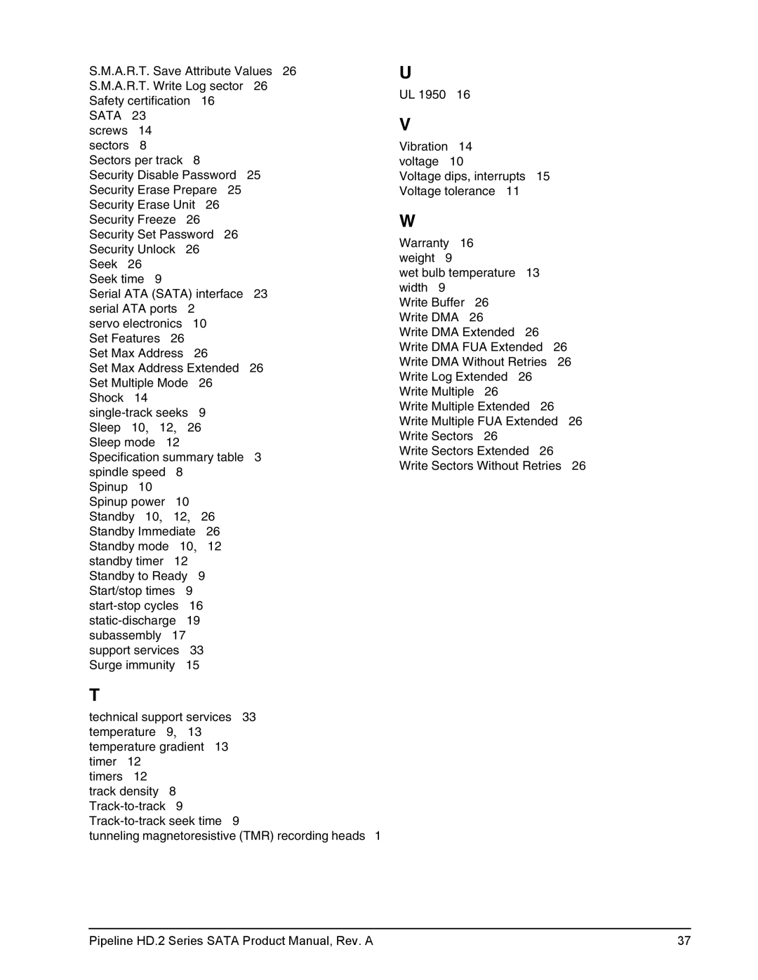 Maxtor ST3500414CS, ST31000424CS, ST3250312CS, ST3500312CS, ST31000322CS manual 