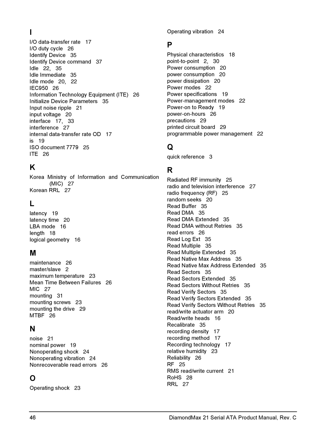 Maxtor STM3250824AS, STM3160815AS, STM3160215AS, STM3250310AS, STM380215AS, STM340215AS, STM3500630AS, STM3320820AS manual Ite 