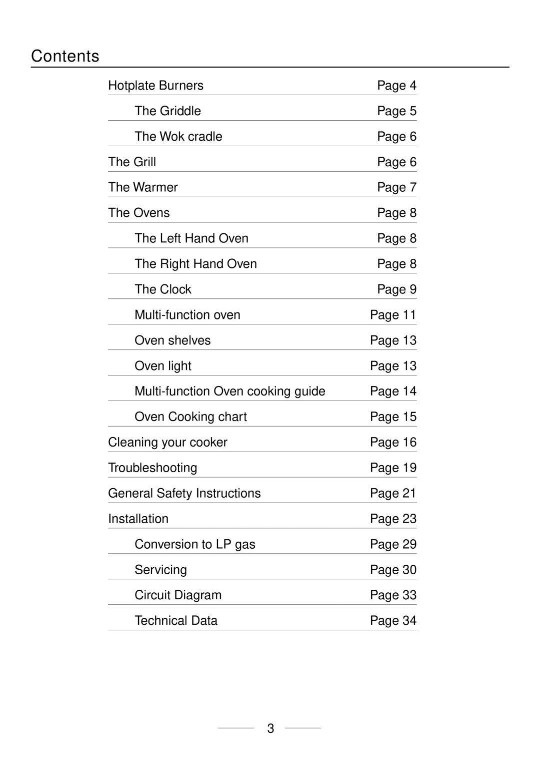 Maytag 110 installation instructions Contents 