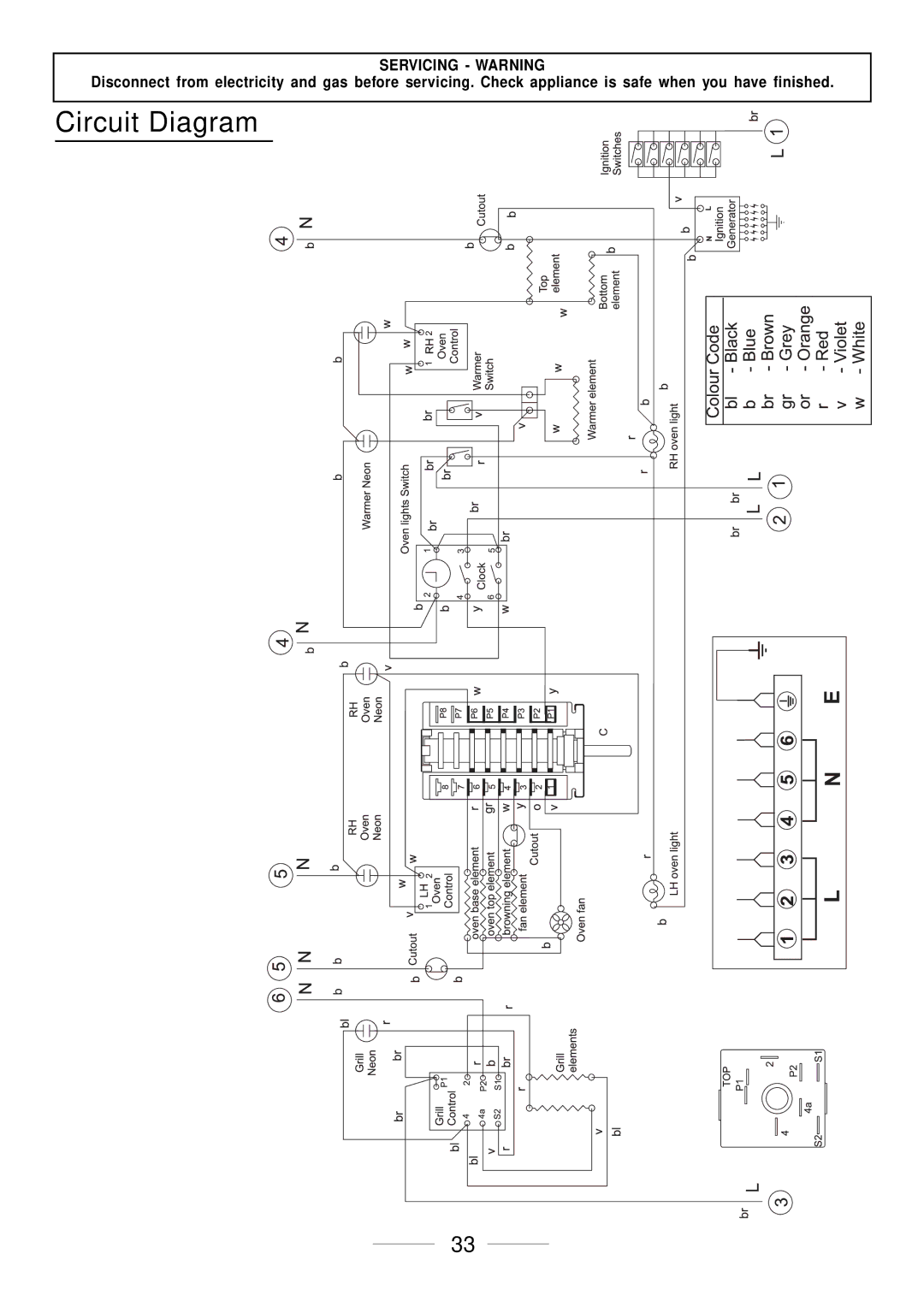 Maytag 110 installation instructions Circuit Diagram 