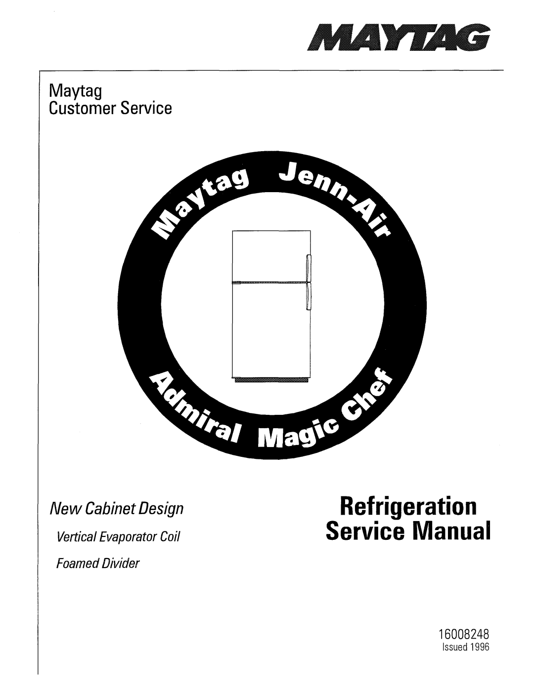 Maytag 16008248 manual 