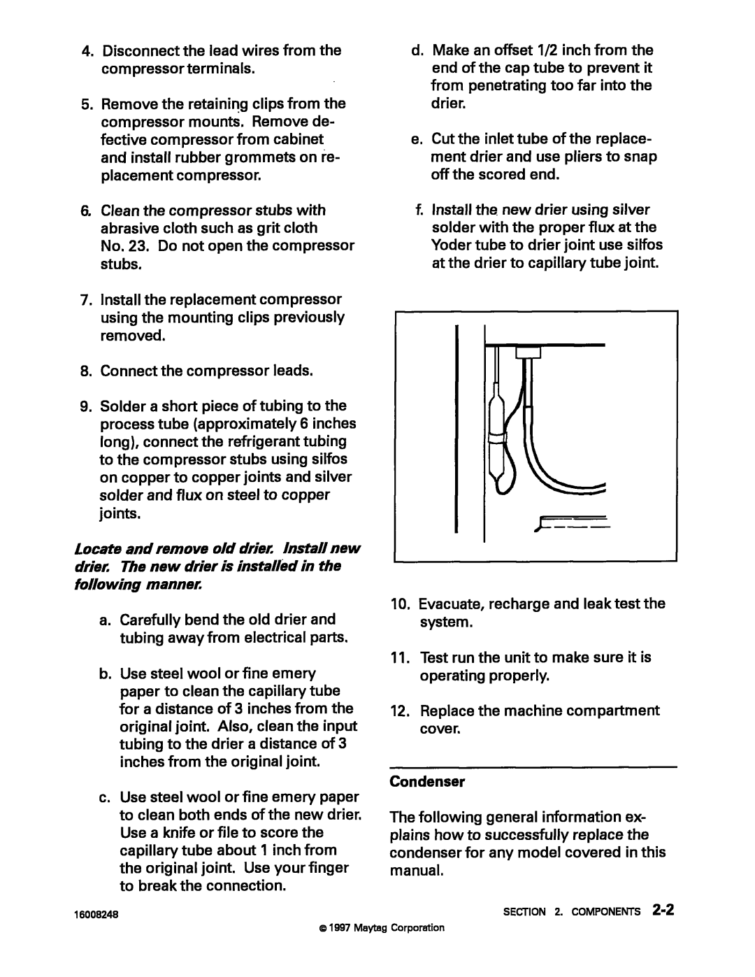 Maytag 16008248 manual 