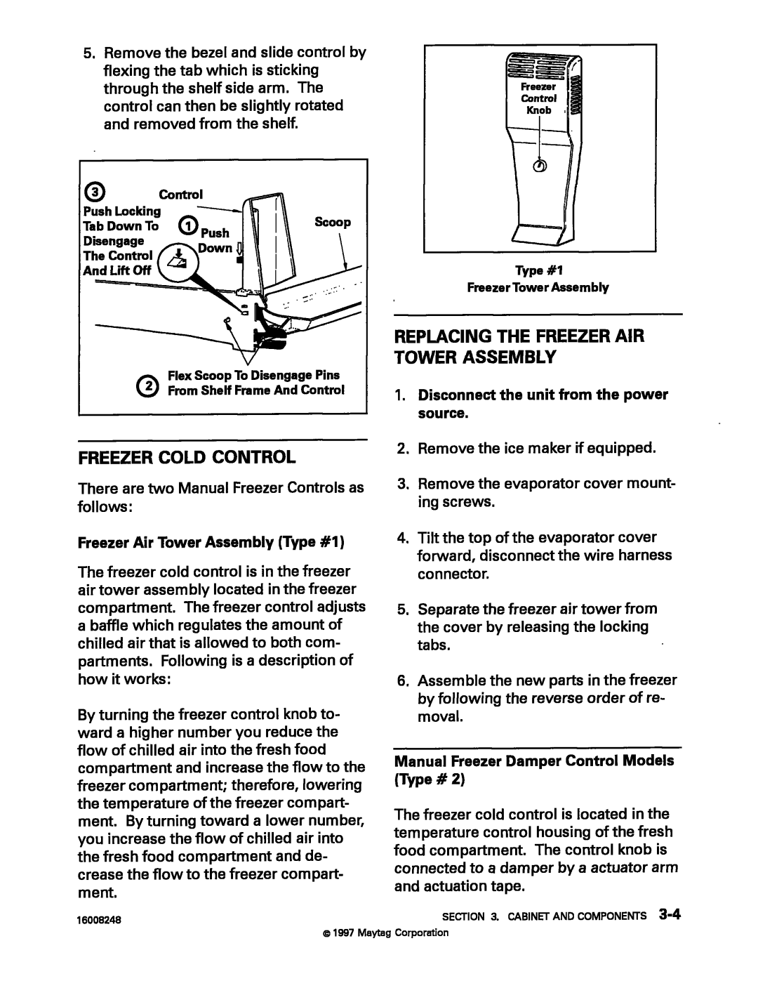 Maytag 16008248 manual 