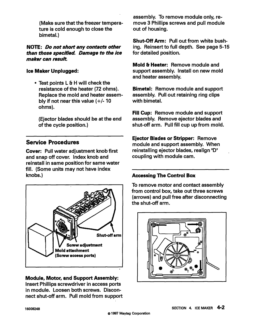 Maytag 16008248 manual 