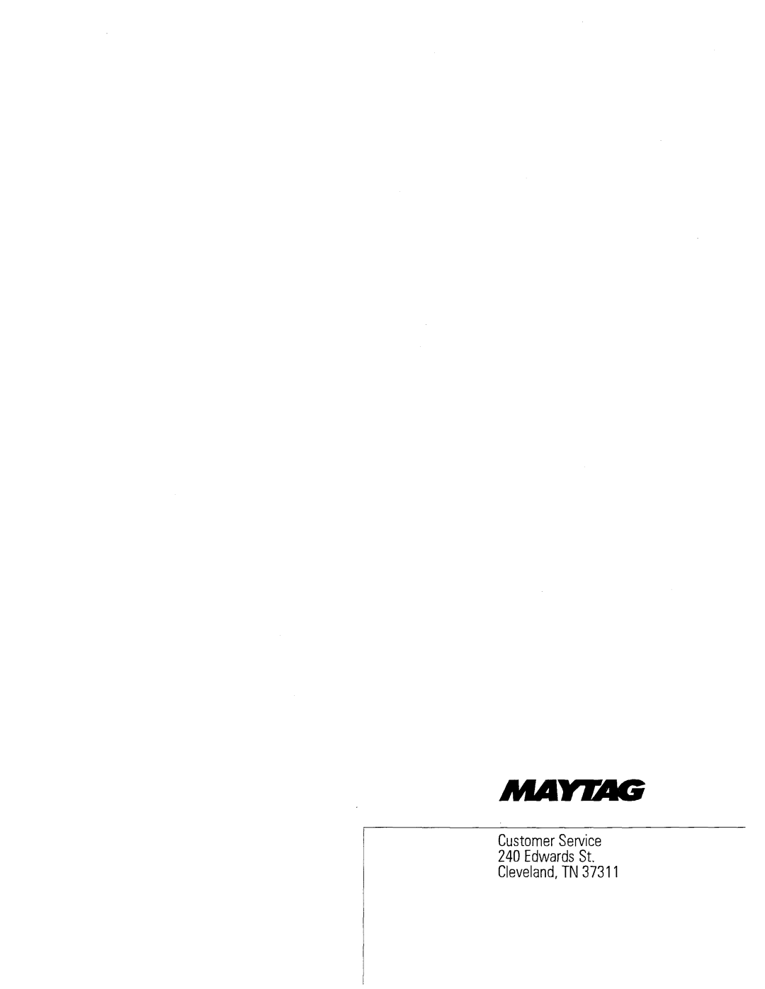 Maytag 16008248 manual 