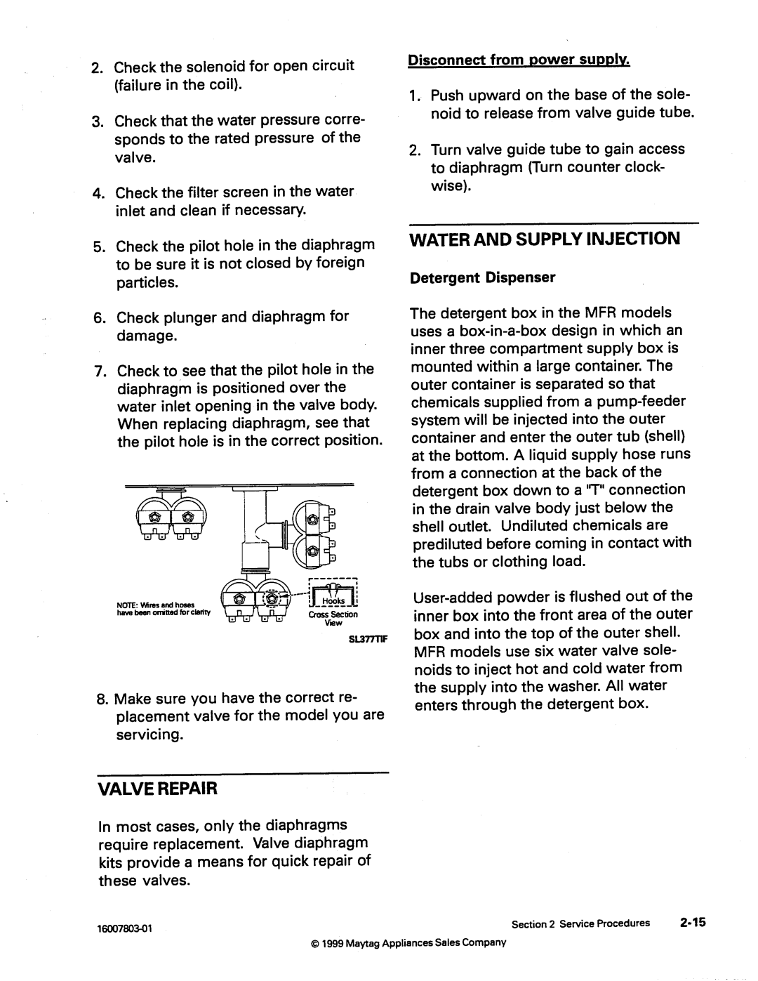 Maytag 217926 manual 