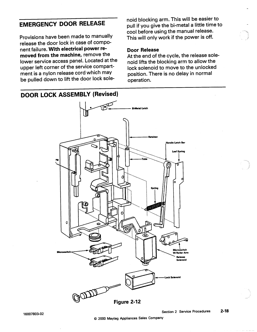 Maytag 217926 manual 