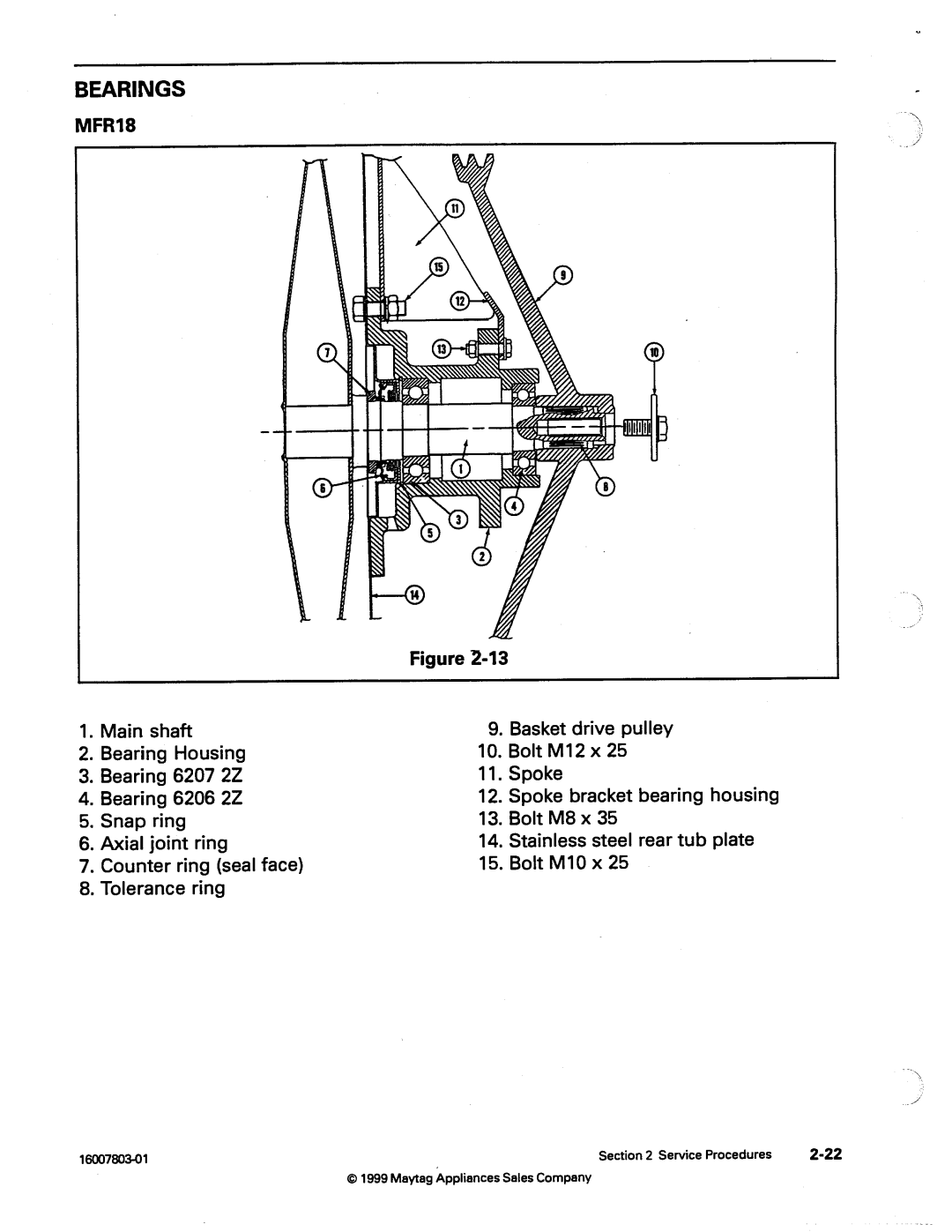 Maytag 217926 manual 