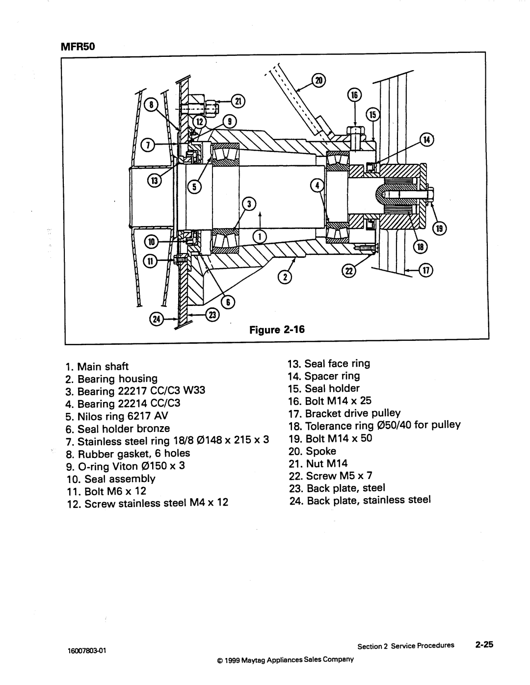 Maytag 217926 manual 