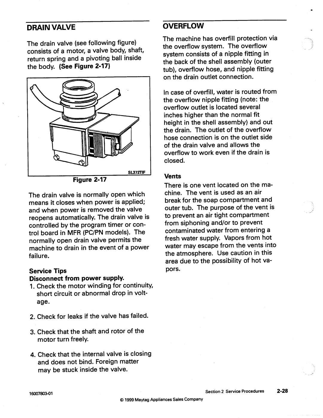 Maytag 217926 manual 