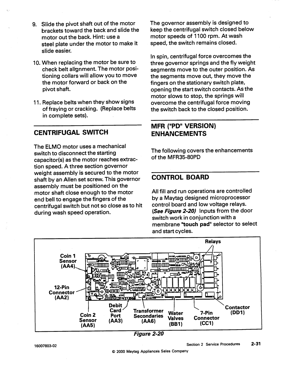 Maytag 217926 manual 