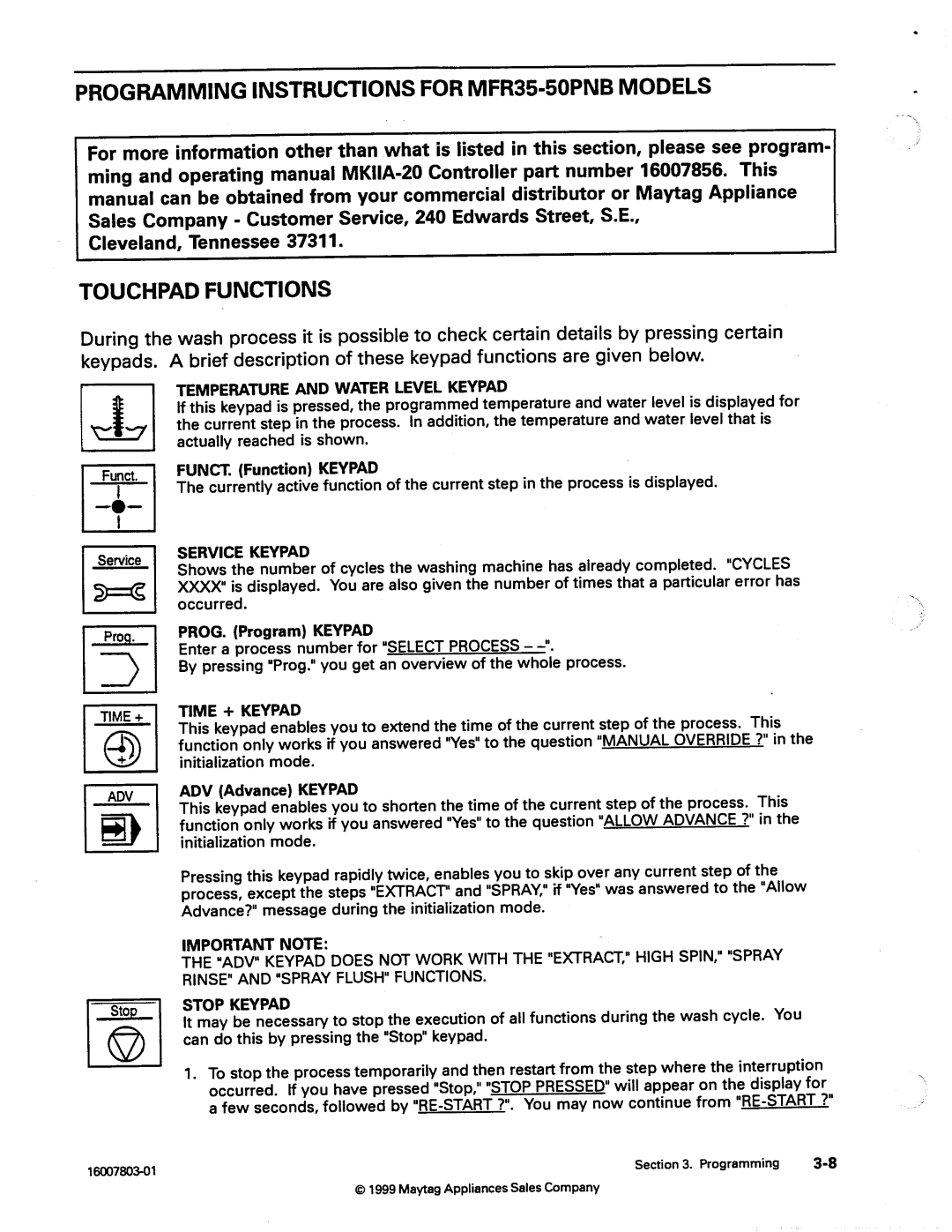 Maytag 217926 manual 