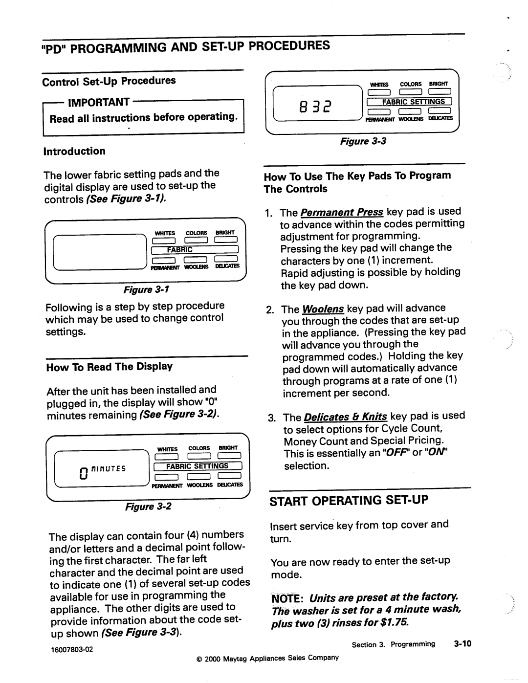 Maytag 217926 manual 