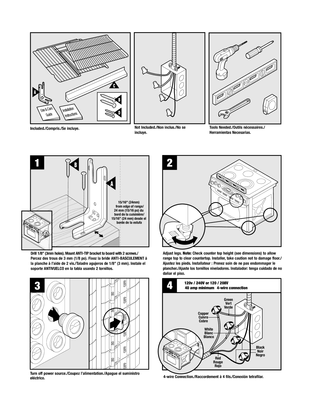 Maytag 8101P668-60 installation instructions Off 