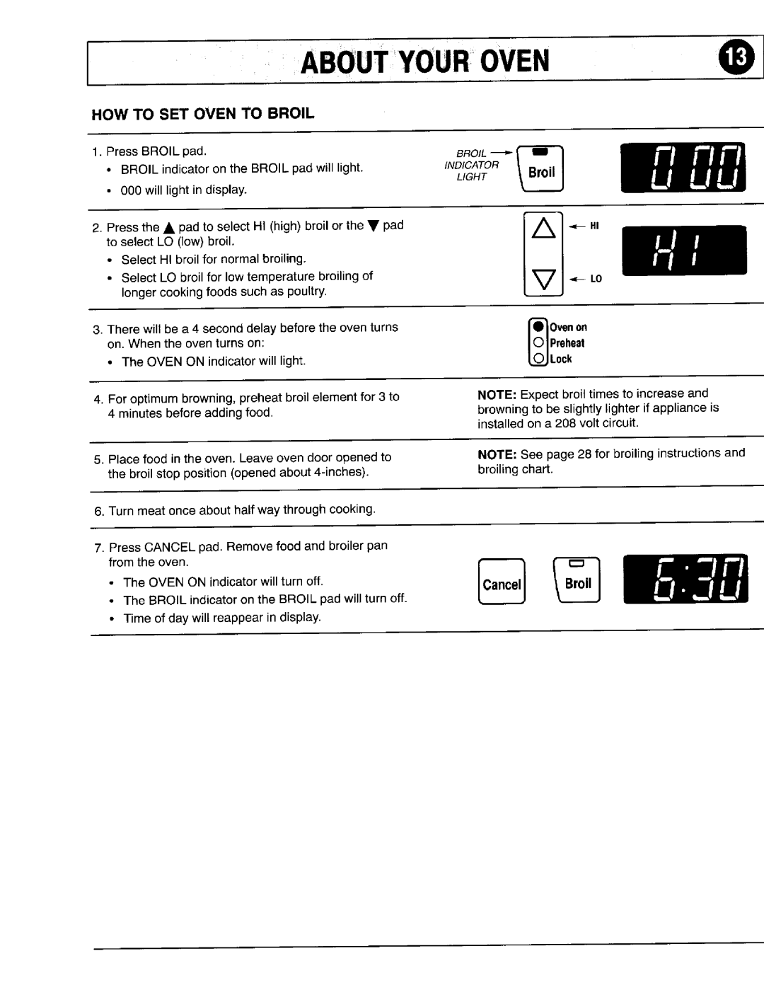 Maytag 8111P375-60 important safety instructions HOW to SET Oven to Broil, IOven on IPreheat- .JLock 