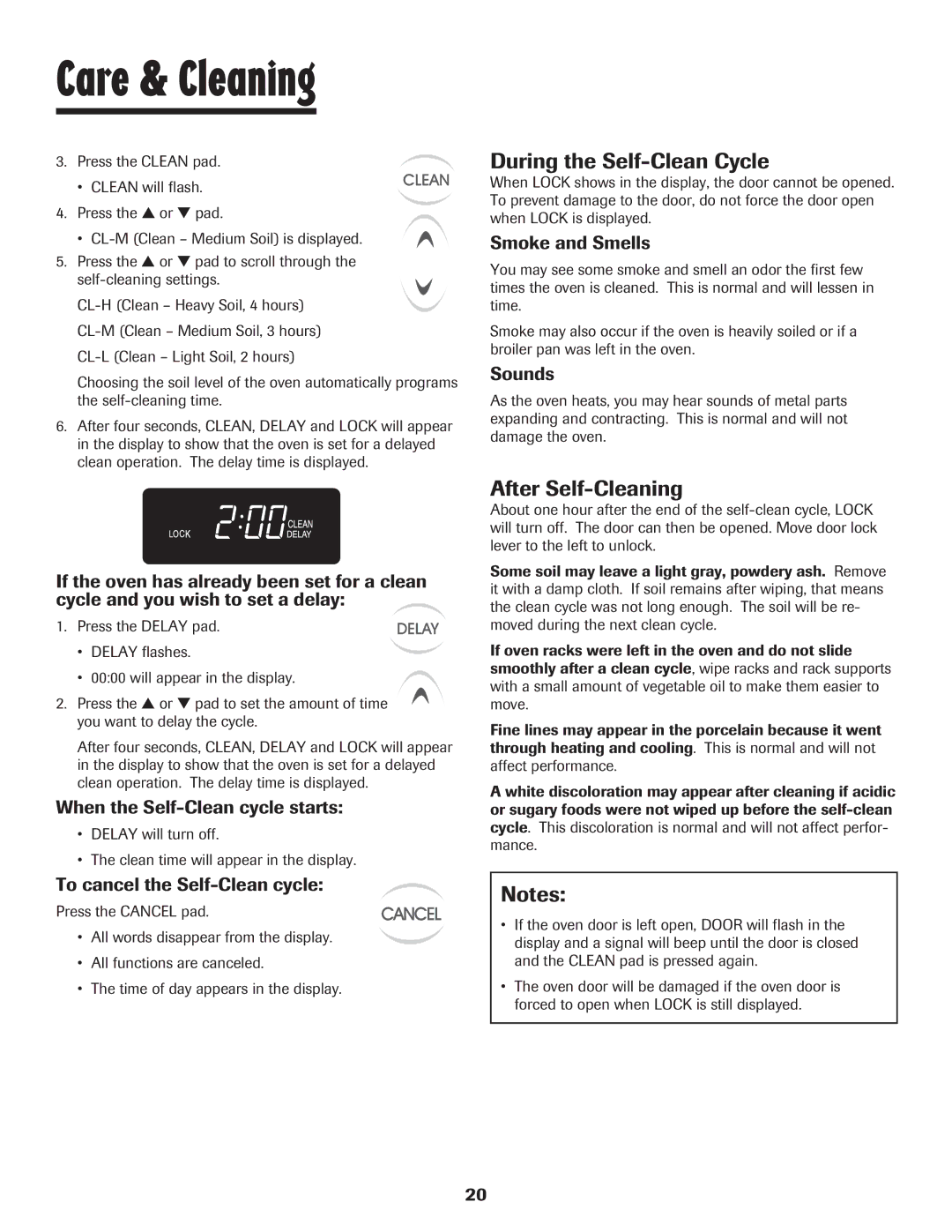 Maytag 8113P448-60 important safety instructions During the Self-Clean Cycle, After Self-Cleaning 