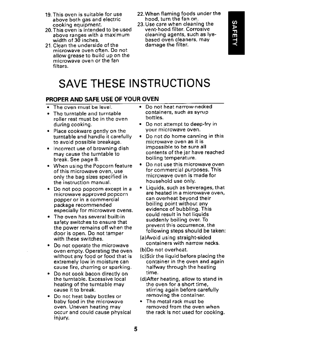 Maytag CMV1100AA manual Save Theseinstructions 