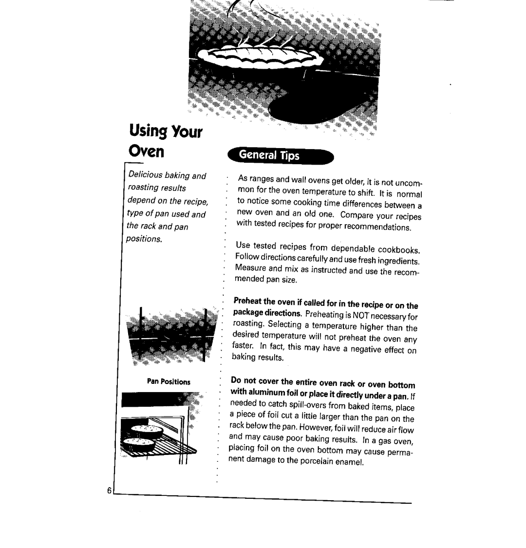 Maytag CRG7400B, CRG7500A, CRG8200B warranty UsingYour 