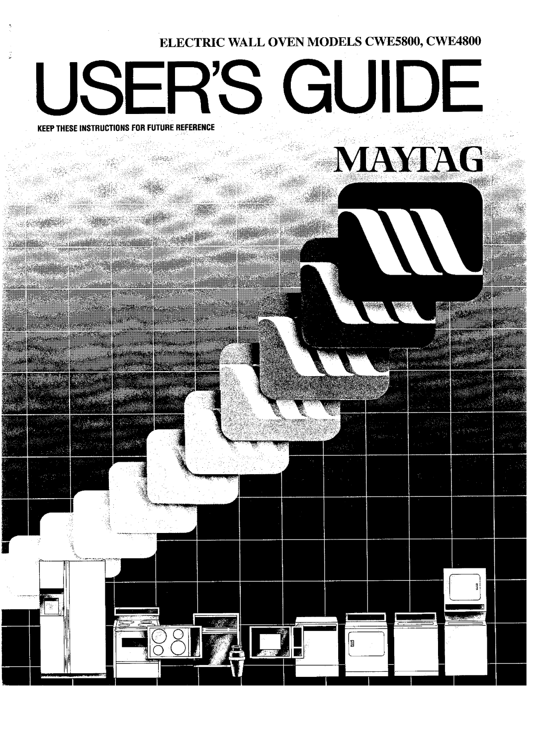 Maytag CWE5800, CWE4800 manual 