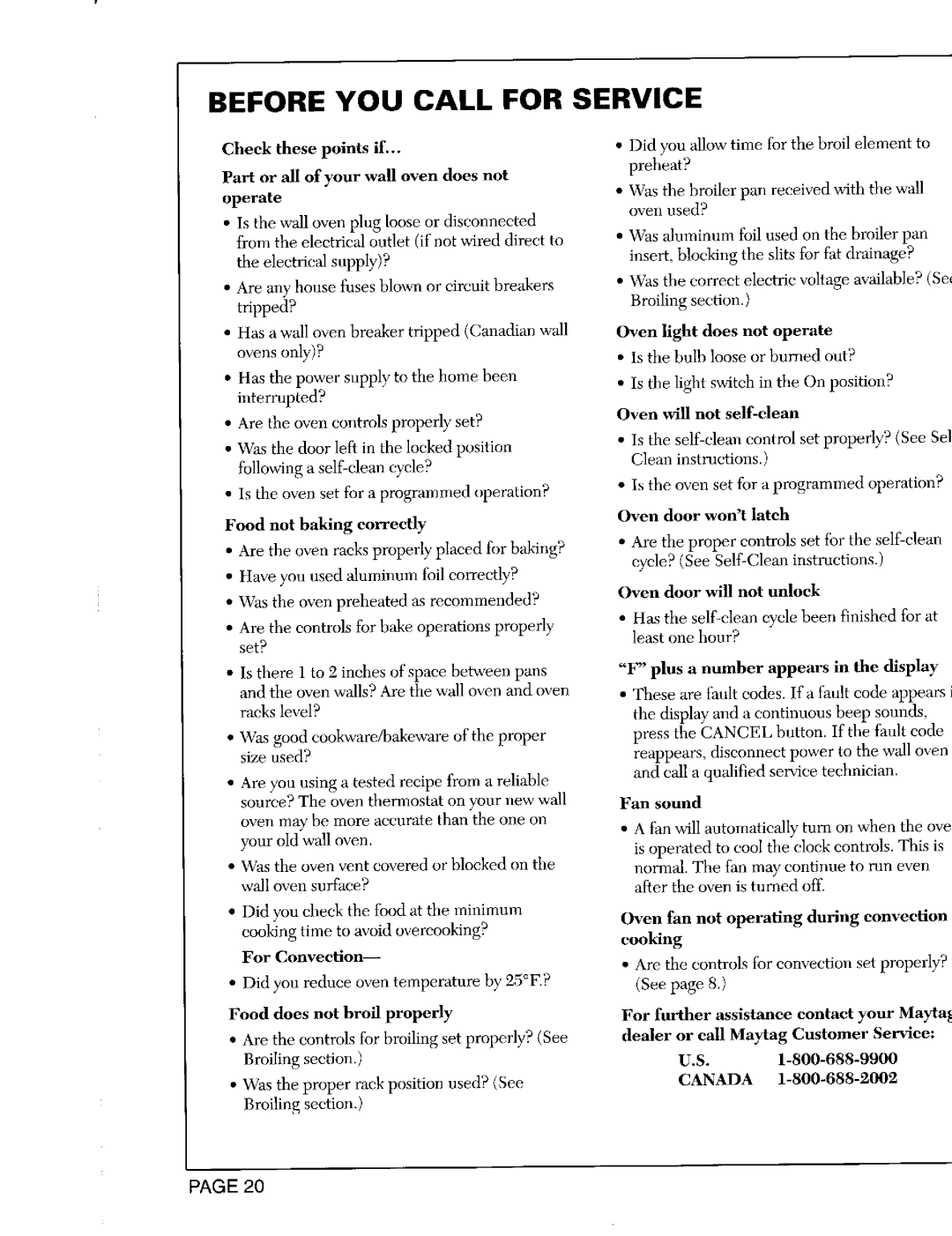 Maytag CWE9030B, CWE9030D important safety instructions Before YOU Call for Service, Dealer or call Maytag Customer Service 