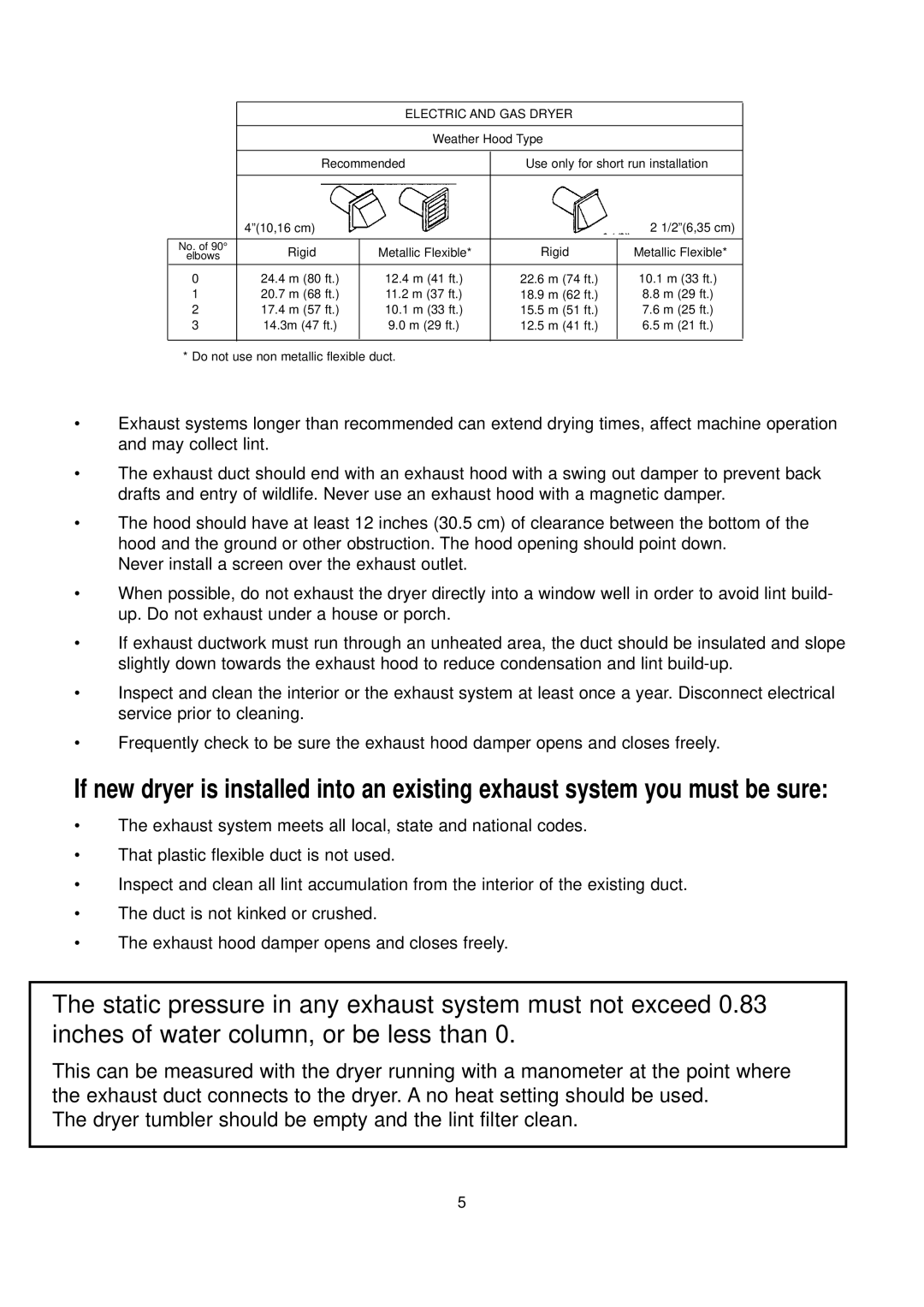 Maytag DC68-02033B-03 installation instructions Electric and GAS Dryer 