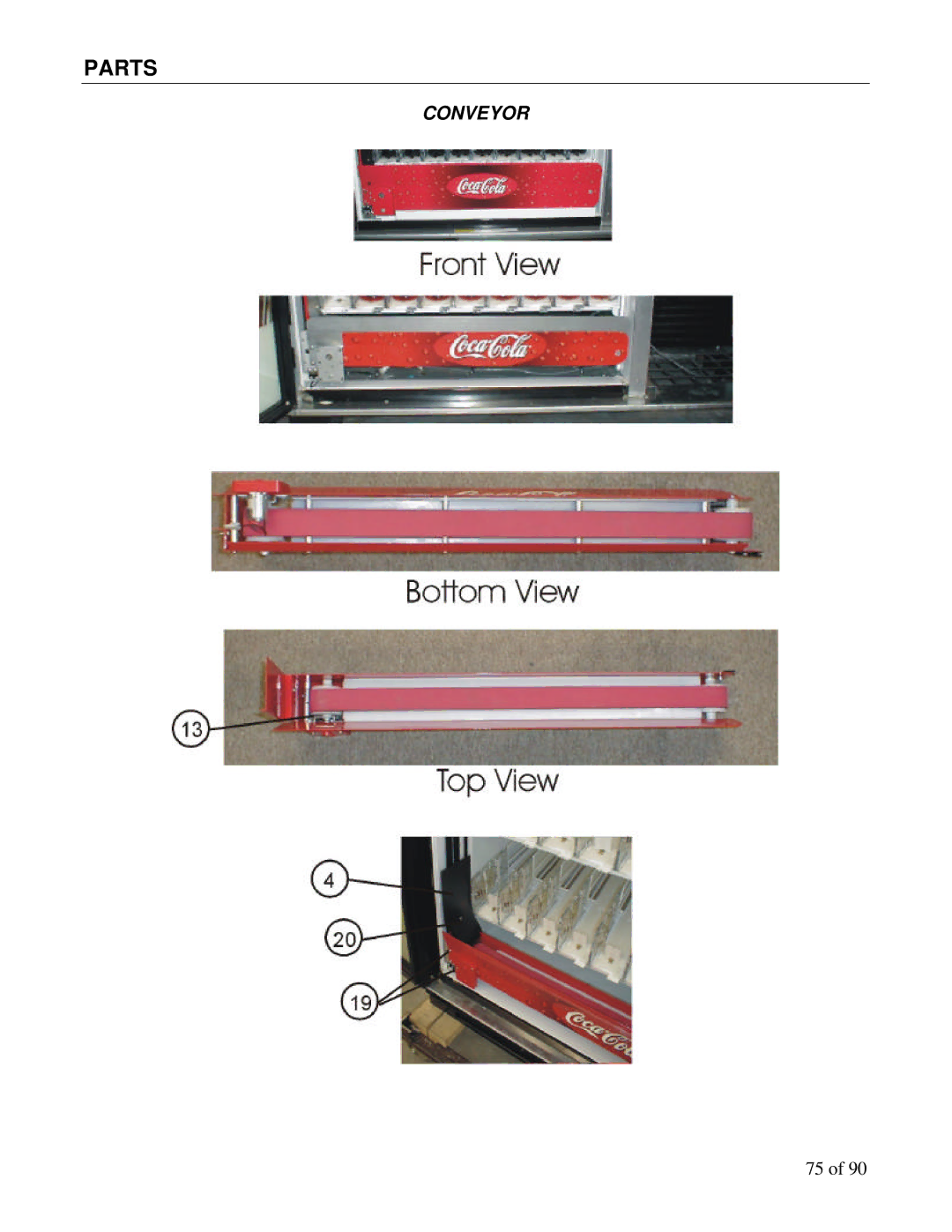 Maytag DN5000, DN3000 manual Conveyor 