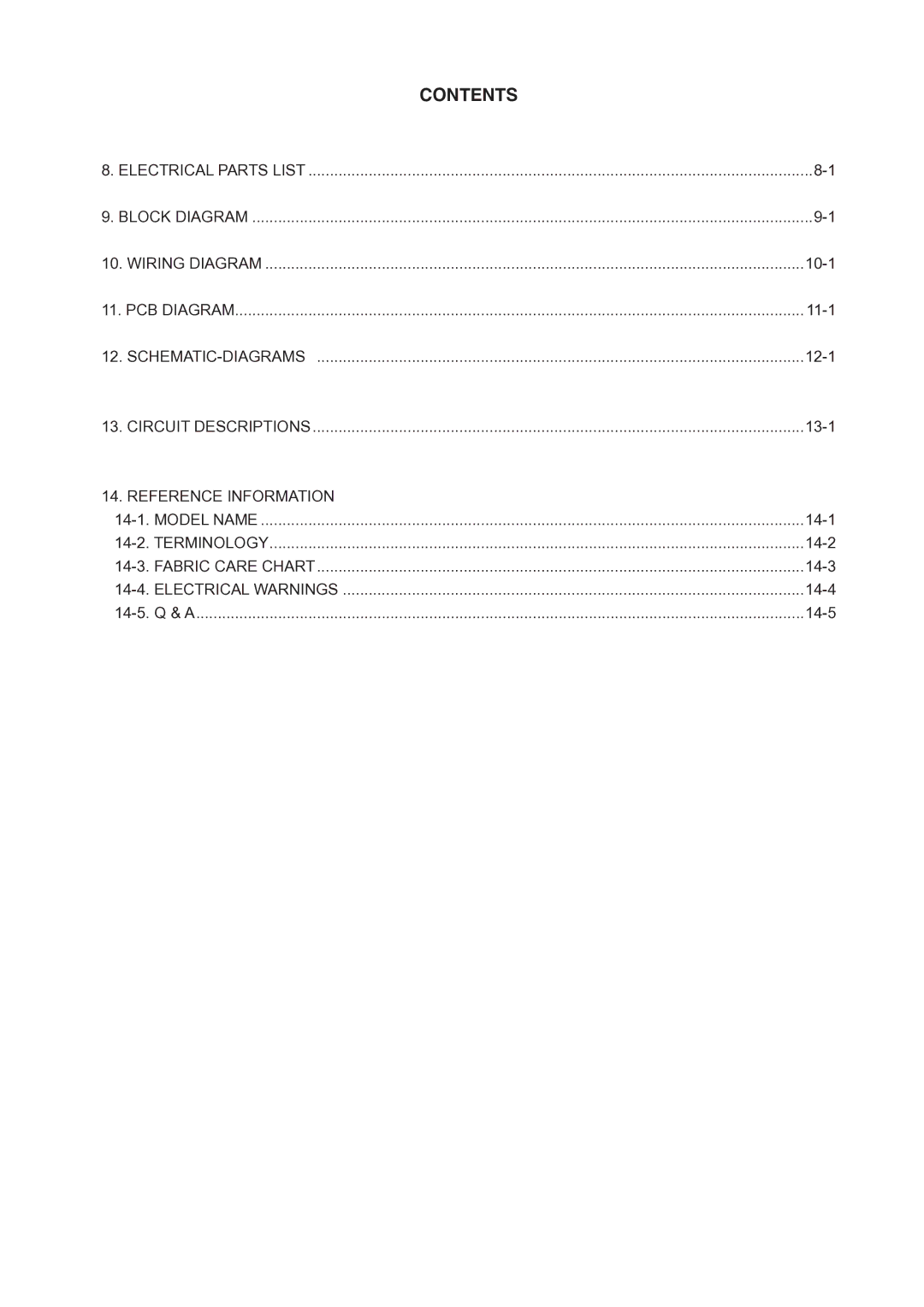 Maytag DV316LG manual Reference Information 