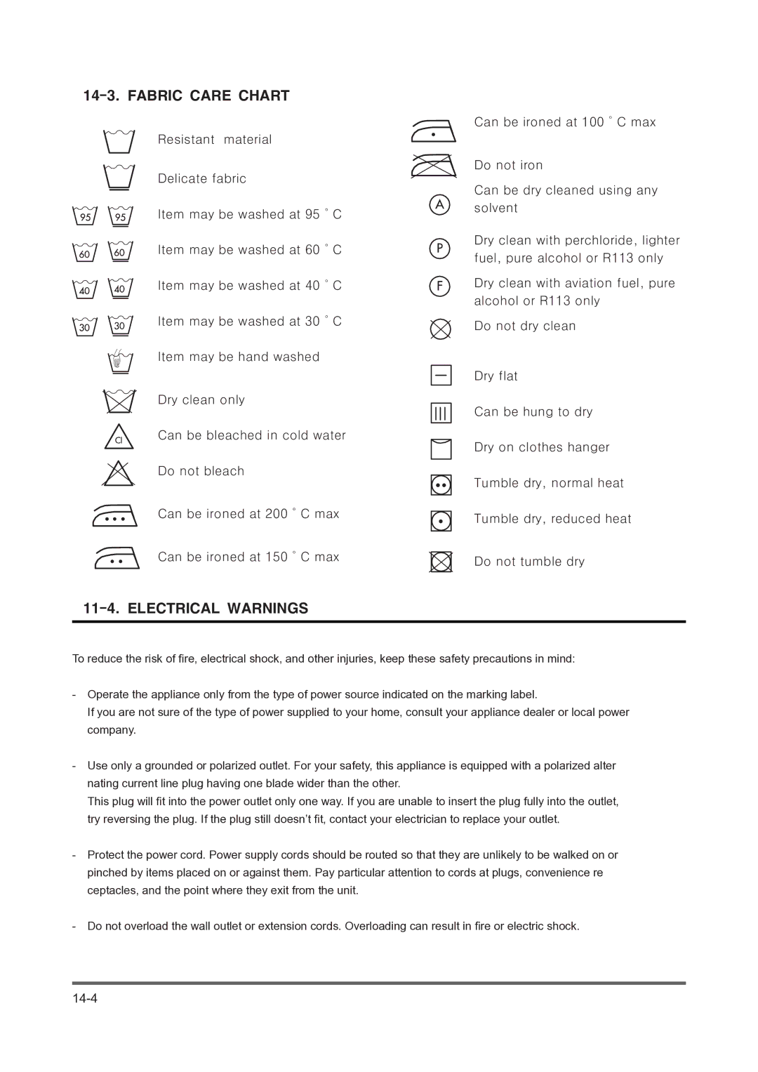 Maytag DV316LG manual 47061#IDEULF#FDUH#FKDUW, 44071#HOHFWULFDO#ZDUQLQJV 