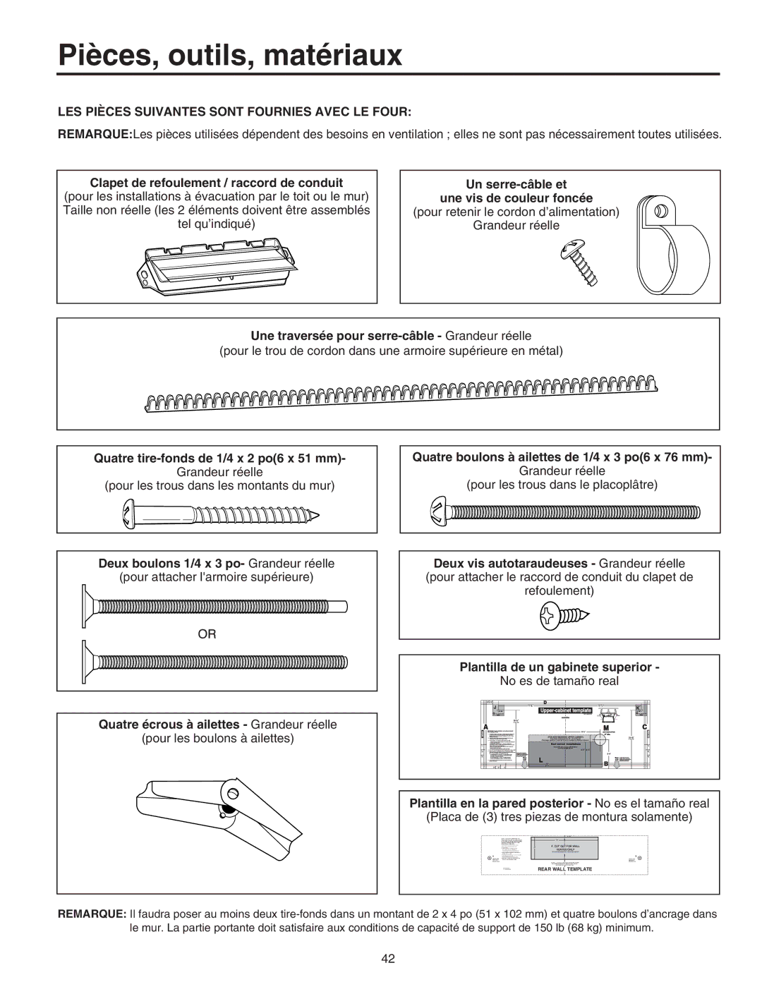 Maytag Electric Microwave Clapet de refoulement / raccord de conduit, Un serre-câble et Une vis de couleur foncée 