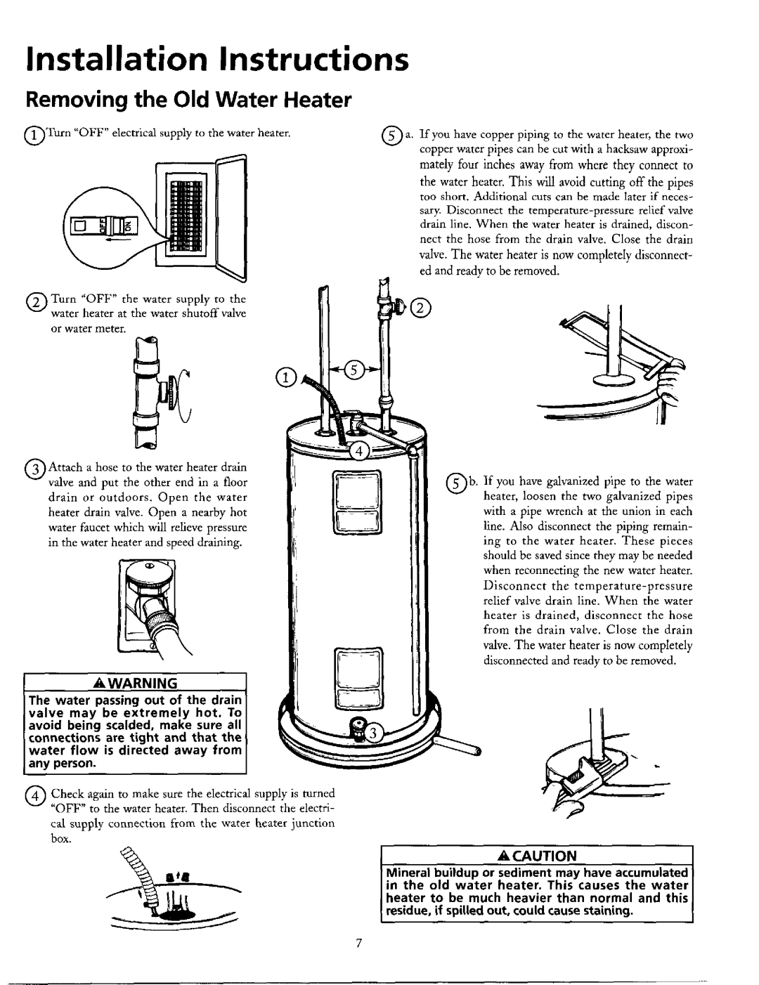 Maytag HE21282PC, HE21250PC operating instructions Installation Instructions, Water passing out Drain 