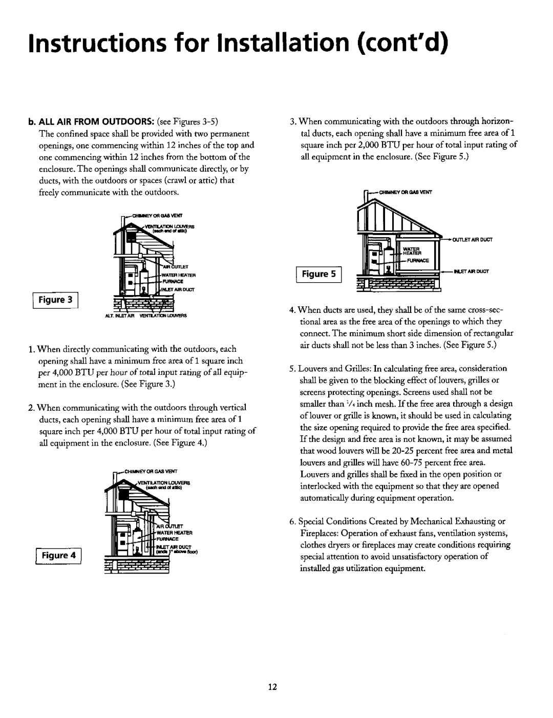 Maytag HN51240X, HN41240X manual Instructions for Installation contd, IFigure3I 